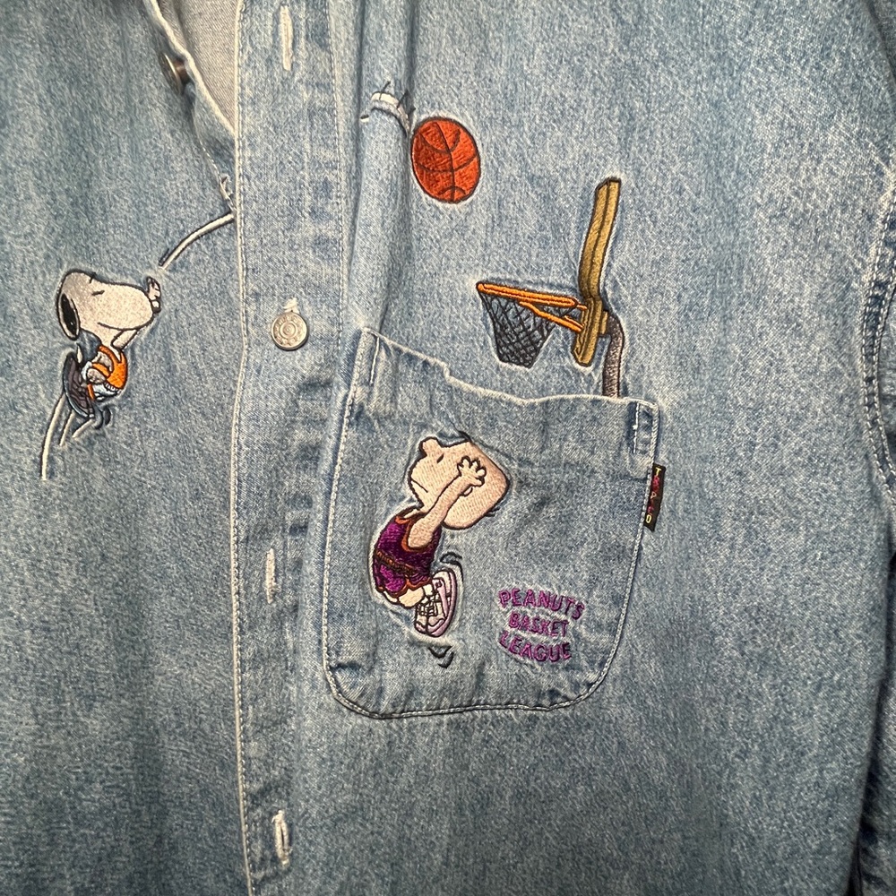 Charlie Brown Denim Shirt